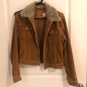 Levis corduroy sherpa jacket